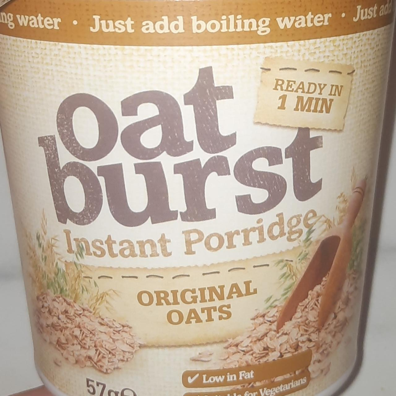 Фото - Original Oats Flavour Instant Porridge Oat Burst