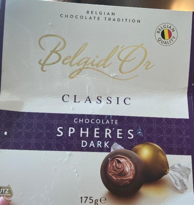 Фото - Конфеты из черного шоколада с кремовым наполнителем Belgid'Or
