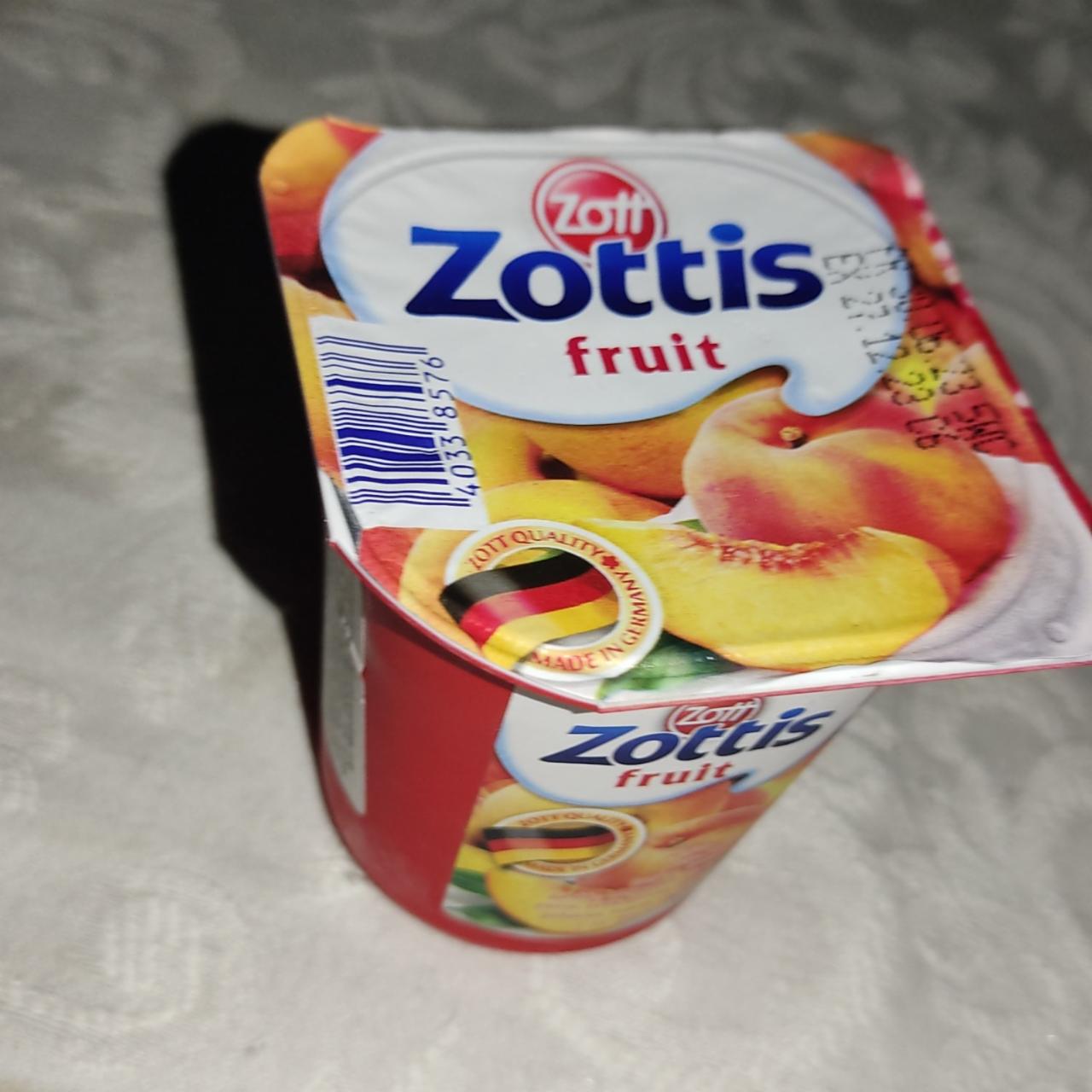 Фото - Йогурт персик Zottis fruit Zott
