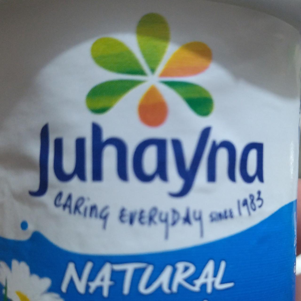 Фото - йогурт натуральный Juhayna