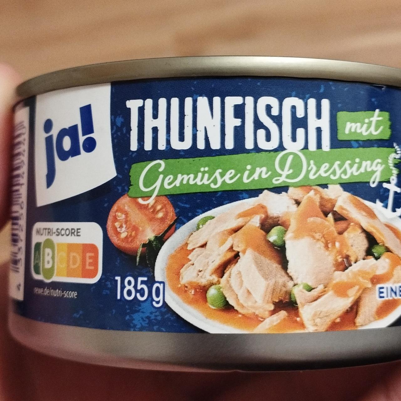 Фото - Тунец с овощами в соусе Thunfisch Ja!