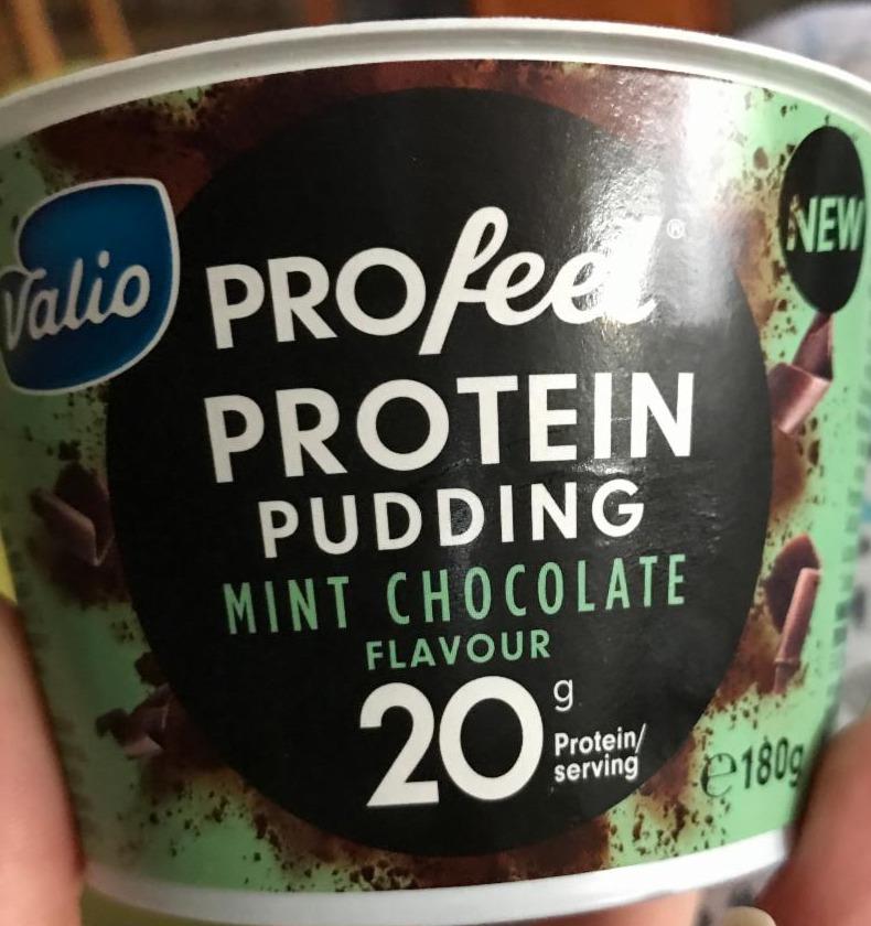 Фото - Profeel Protein Pudding Mint Chocolate flavour Valio