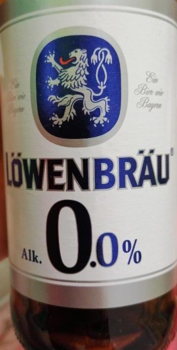 Фото - Пивной напиток безалкогольный Löwenbräu