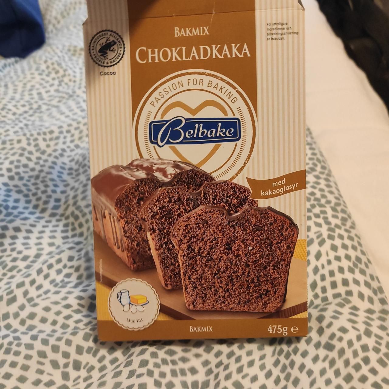 Фото - смесь для приготовления шоколдного кекса Belbake