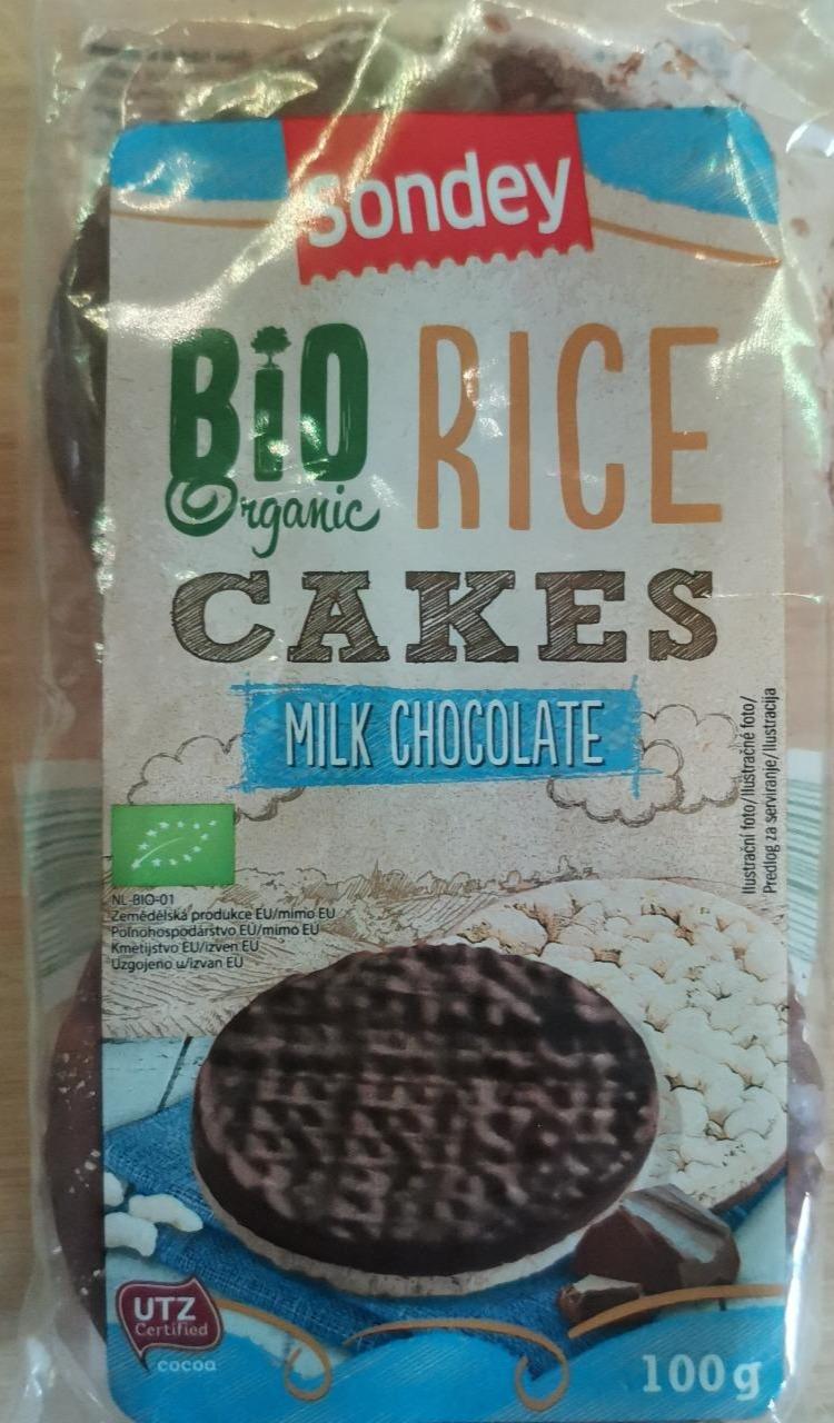Фото - Хлебцы в молочном шоколаде Rice Cakes Milk Chocolate Sondey