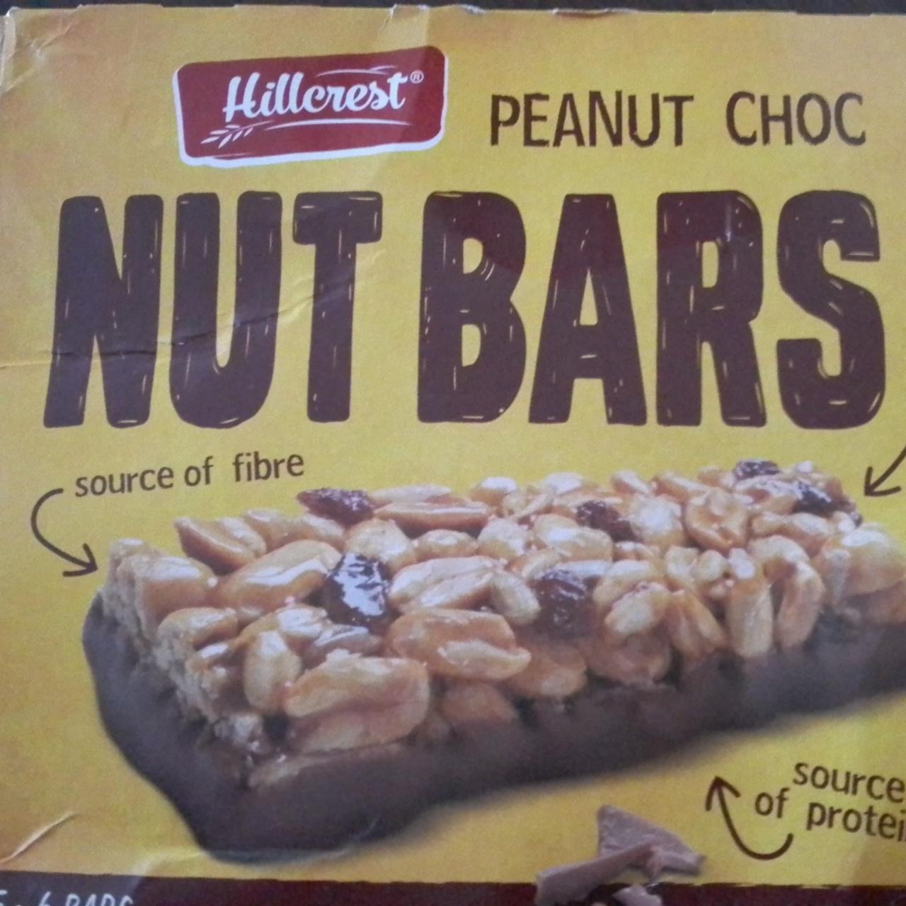Фото - Батончики ореховые Nut Bars Choc Peanut Hillcrest