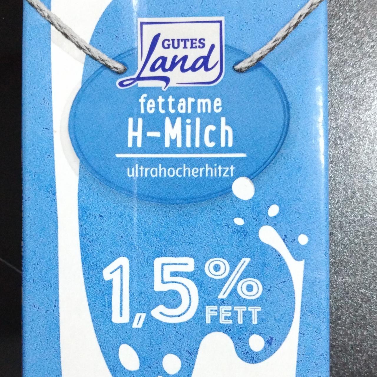 Фото - Fettarme H-Milch 1.5% Gutes Land