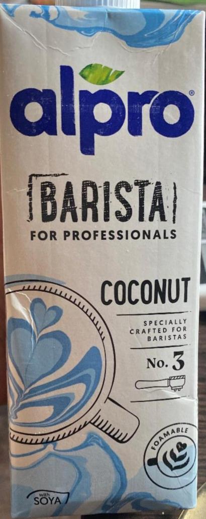 Фото - coconut drink for professionals Barista Coconut Alpro