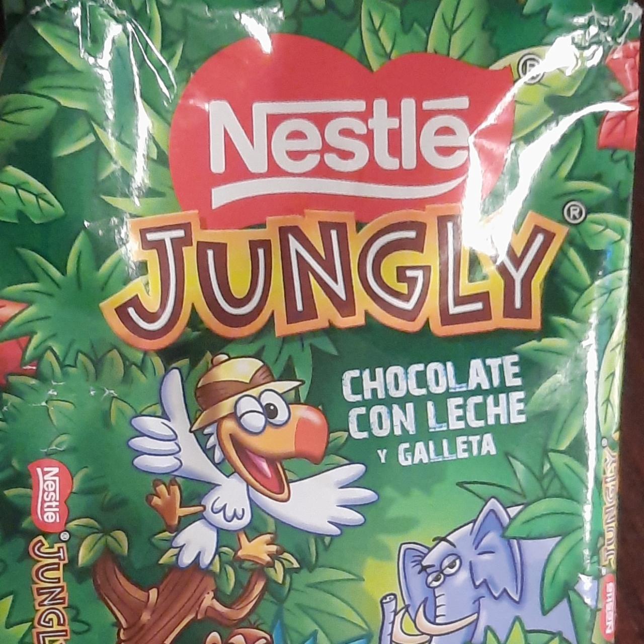 Фото - Jungly Chocolate con Leche y galleta Nestlé