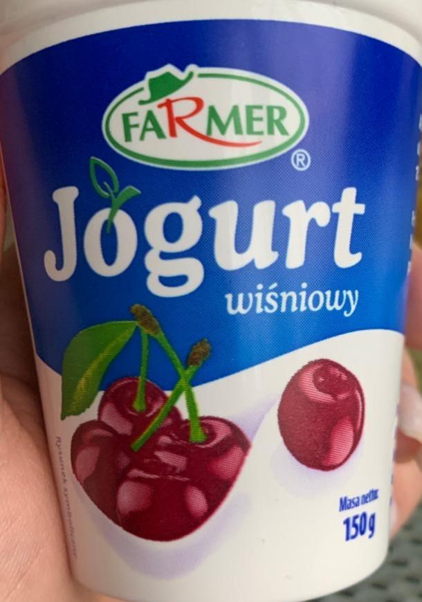 Фото - Йогурт 2.8% вишневый Jogurt Farmer