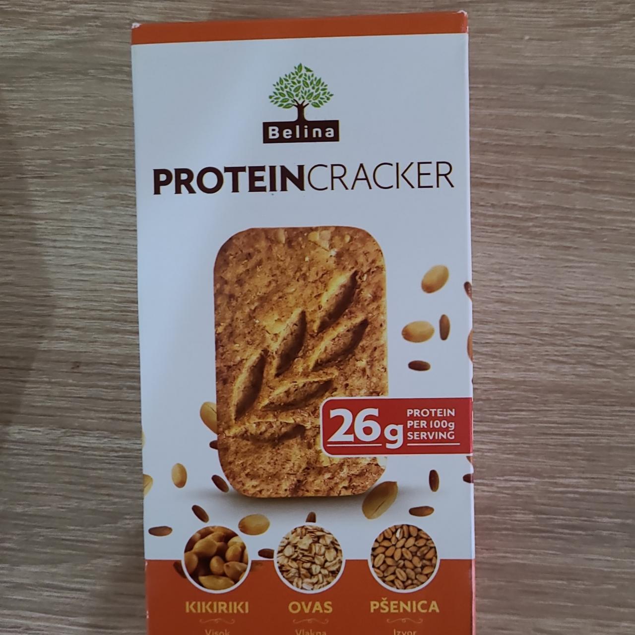 Фото - Печенье протеиновое protein cracker (арахис овес пшеница) Belina