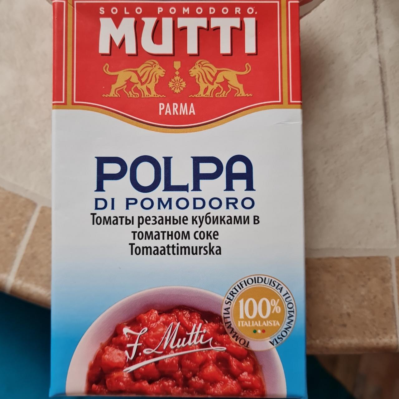 Фото - Томаты резаные в томатном соке Mutti