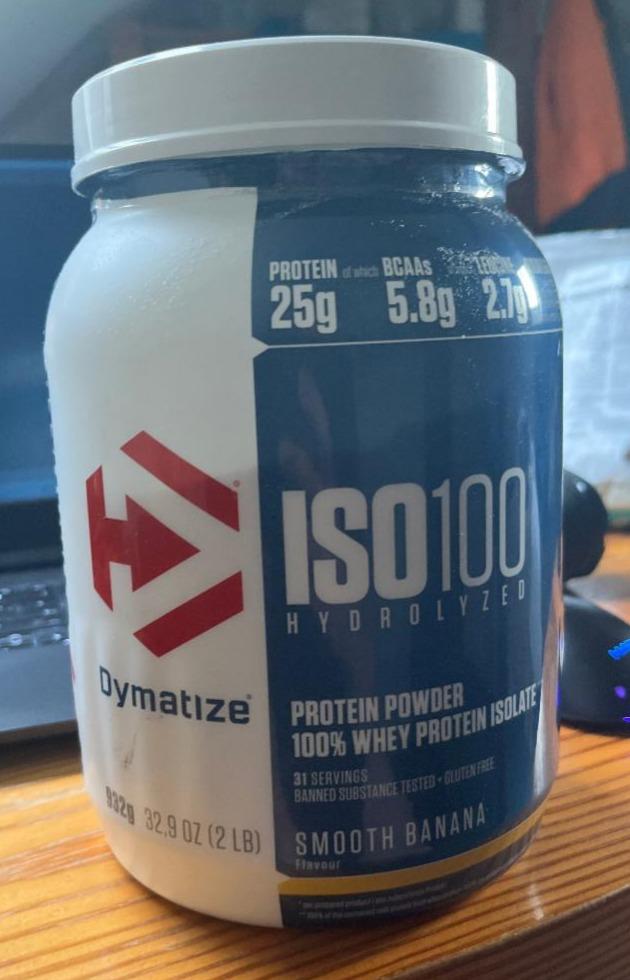 Фото - Протеин 100% Whey Protein Isolate Iso100 Dymatize