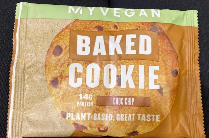 Фото - Baked cookie protein choc chip MyVegan