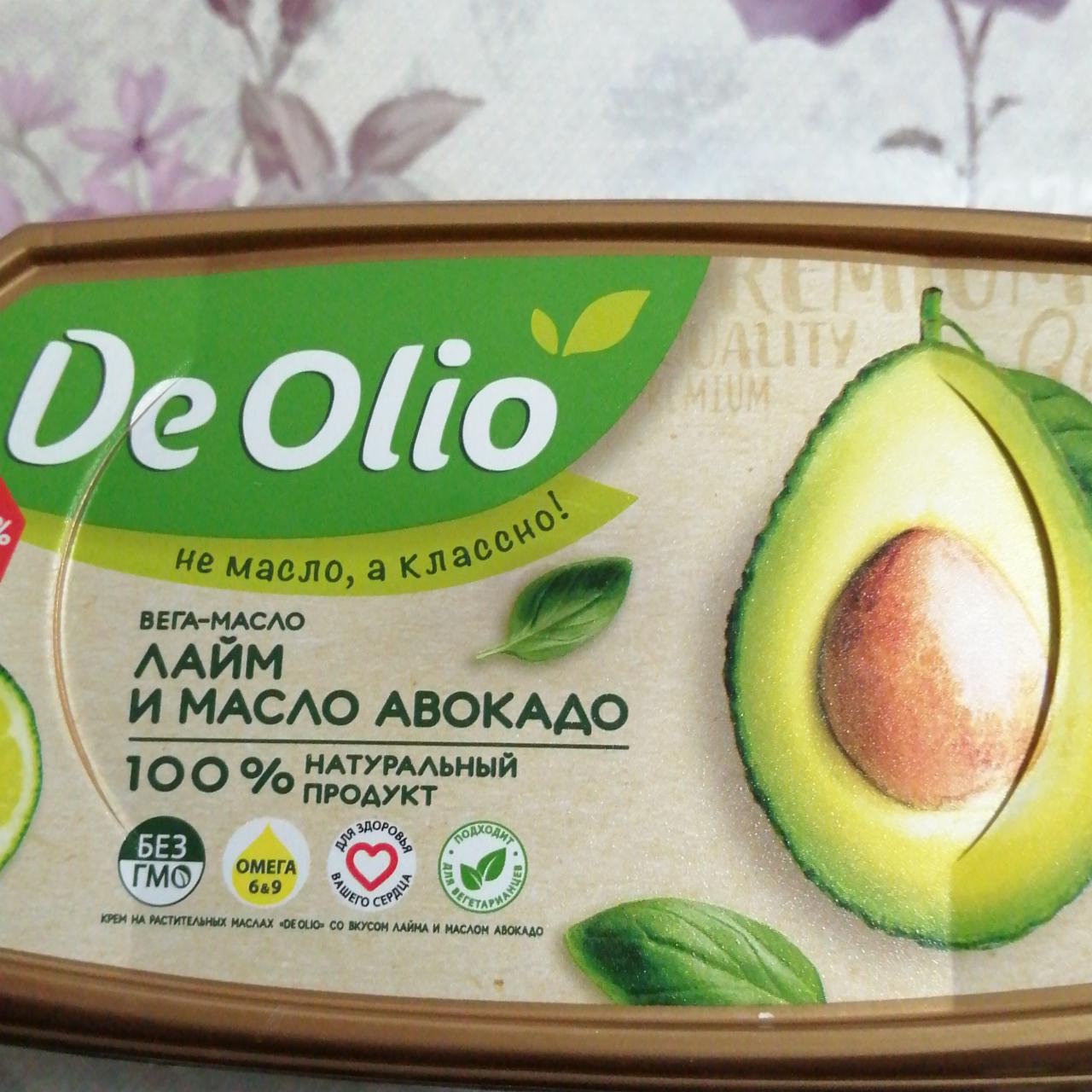 Фото - Вега-масло лайм и масло авокадо De Olio