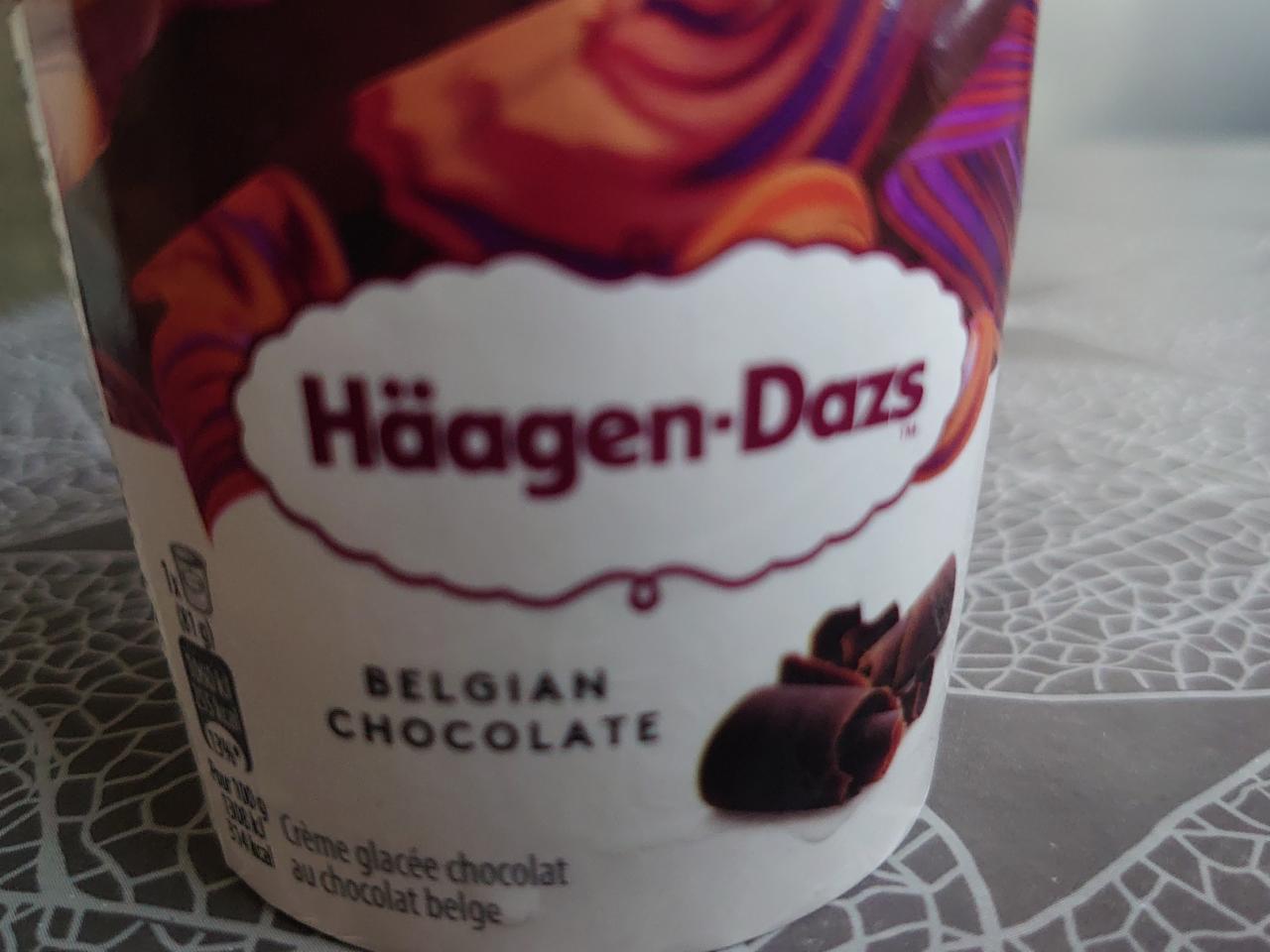 Фото - мороженое шоколадное Belgian chocolate Häagen-Dazs