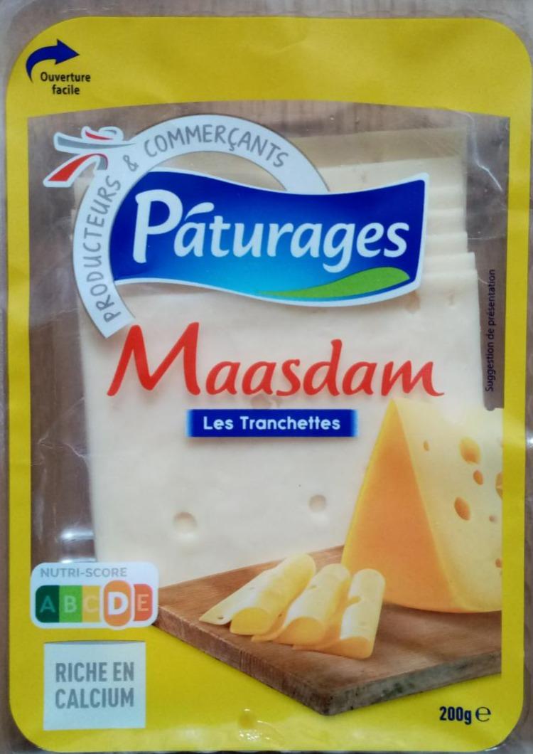 Фото - Сыр твердый Maasdam Pâturages