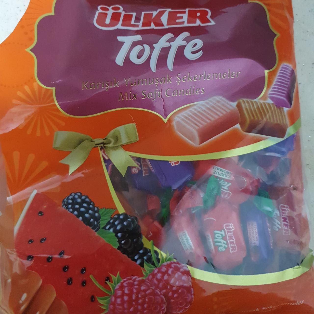 Фото - микс мягких конфет тоффи ÜLKER