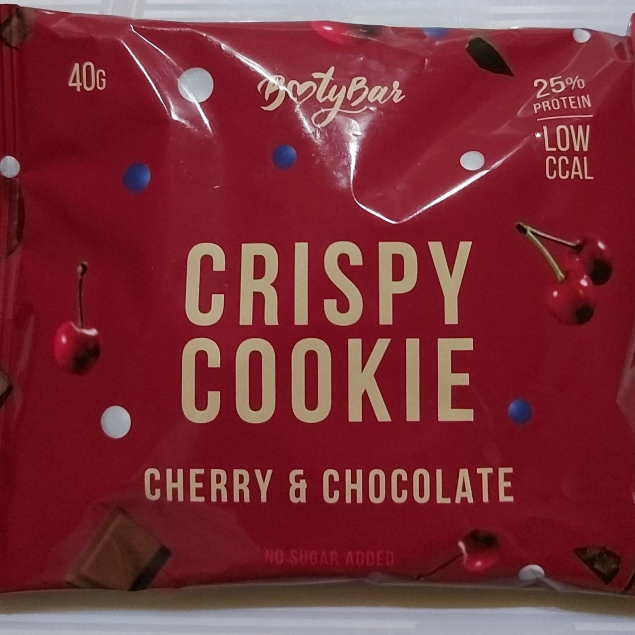 Фото - Протеиновое печенье crispy cookie cherry chocolate BootyBar