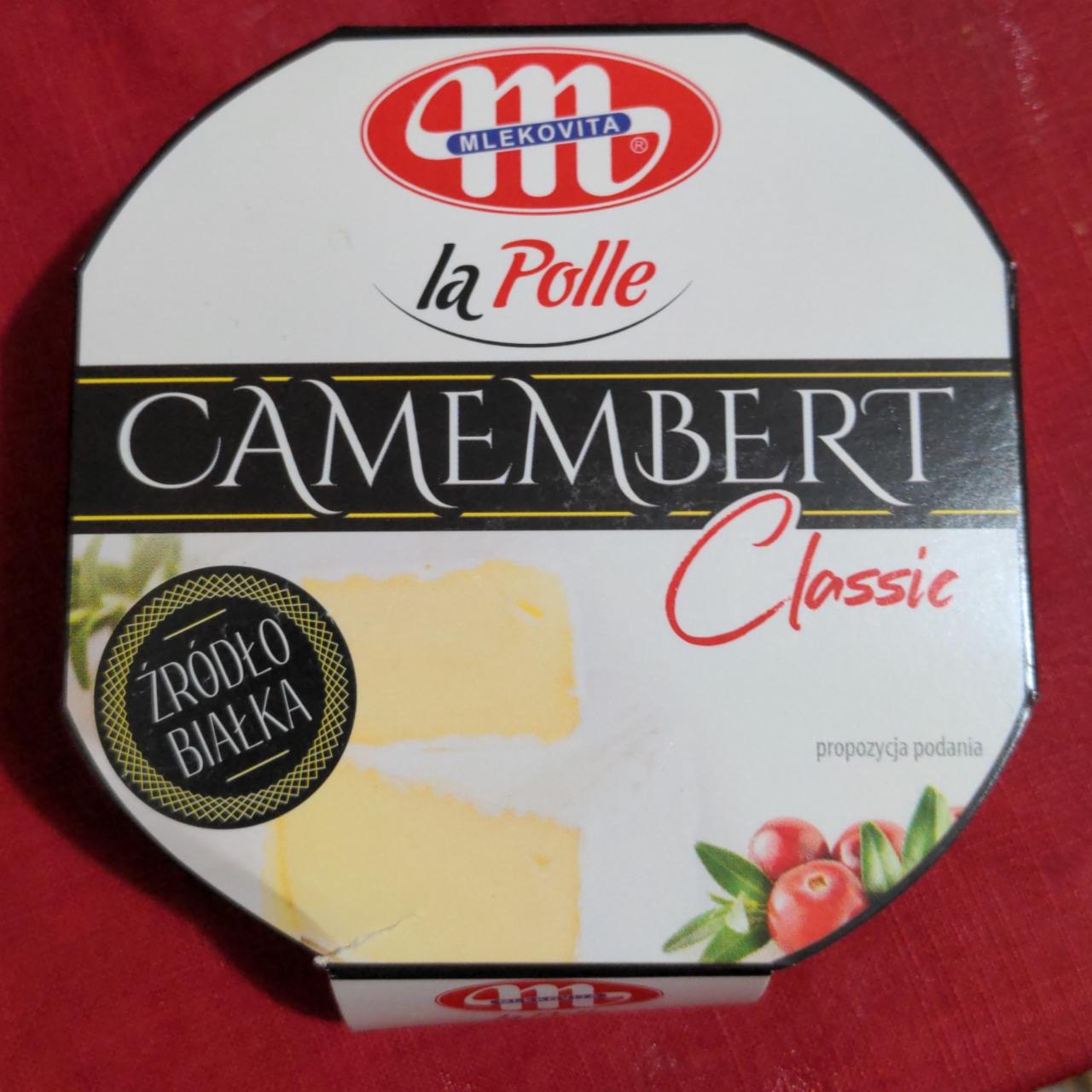 Фото - Сыр мягкий с плесенью камамбер Camembert La polle Mlekovita