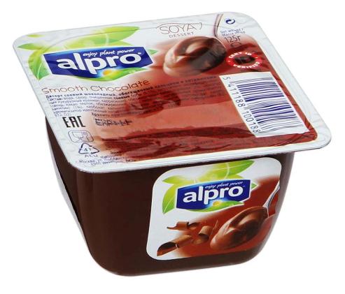 Фото - Соевый шоколадный йогурт Alpro