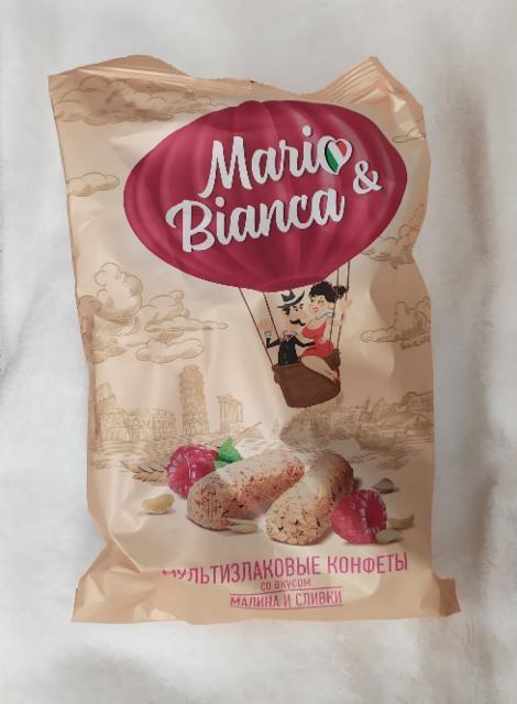 Фото - Mario & Bianca мультизлаковые конфеты малина и сливки