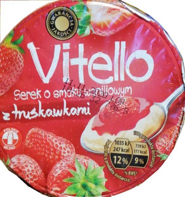 Фото - Десерт со вкусом ванили и клубники Vitello