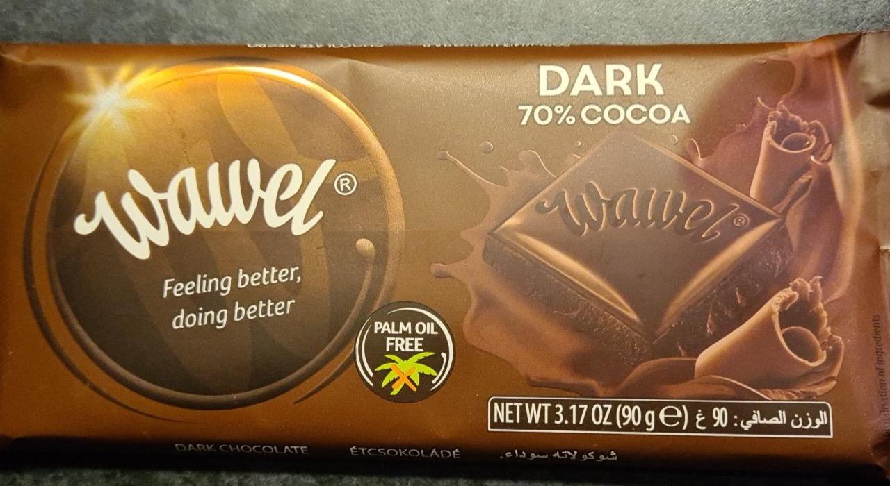 Фото - шоколад горький 70% какао Wawel