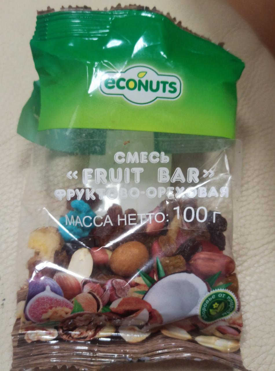 Фото - Смесь фруктово-ореховая Econuts