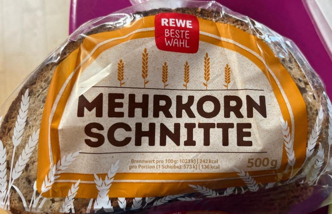 Фото - Хлеб пшеничный Mehrkornschnitte Beste Wahl Rewe