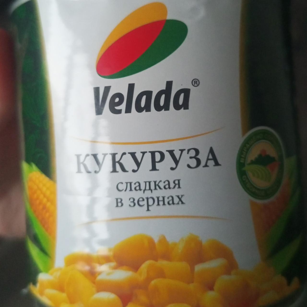 Фото - кукуруза сладкая консервированная Velada