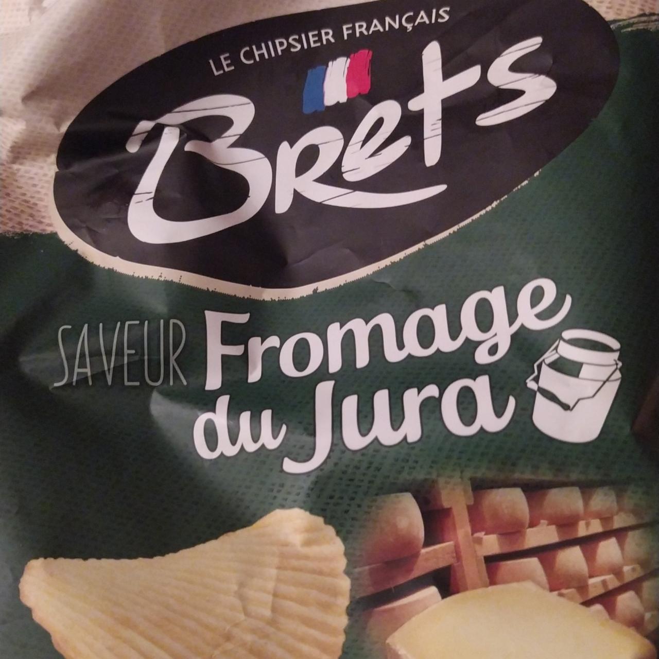 Фото - Чипсы со вкусом сыра Formage Du Jura Brets