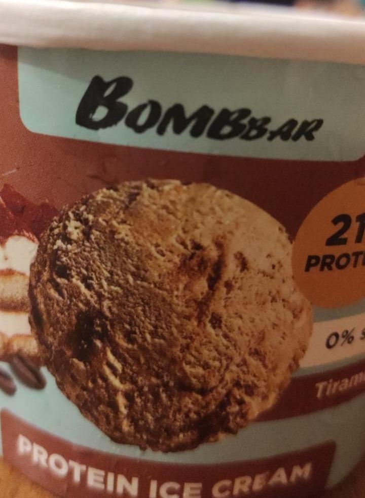 Фото - протеиновое мороженое Тирамису Bombbar