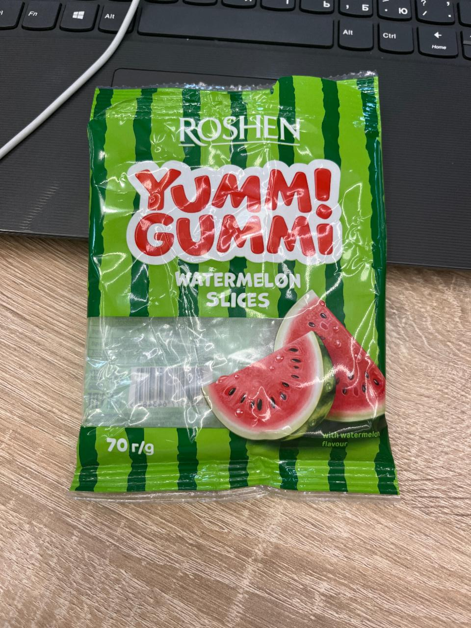 Фото - Желейные конфеты со вкусом арбуза Roshen