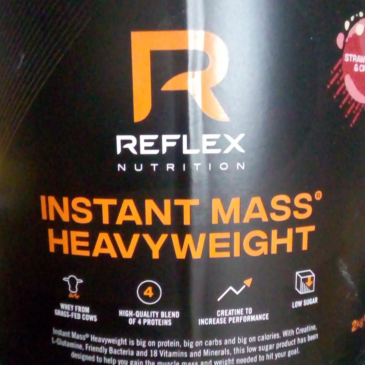 Фото - Гейнер Instant Mass Heavyweight Reflex Nutrition