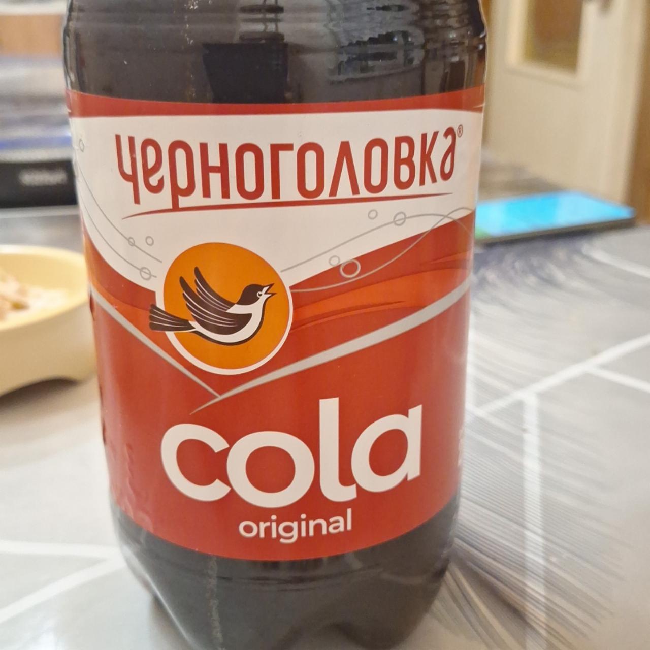 Фото - Напиток безалкогольный сильногазированный cola original Черноголовка