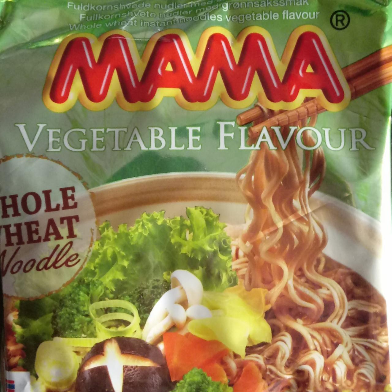 Фото - лапша быстрого приготовленя овощная vegetatable Mama