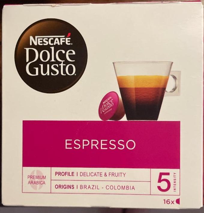 Фото - Espresso Nescafé Dolce Gusto