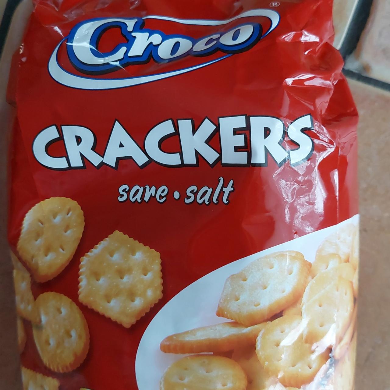 Фото - Крекер с солью Croco Crackers