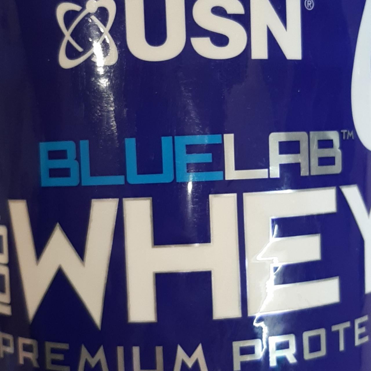 Фото - Сывороточный протеин шоколад+вафля Blue Lab 100% Whey USN