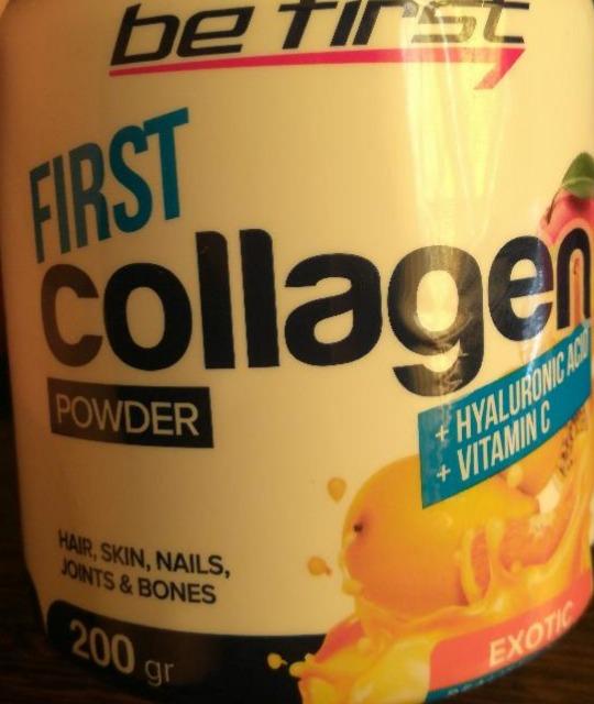 Фото - First collagen powder+hyaluronic acid+vitamin c be first