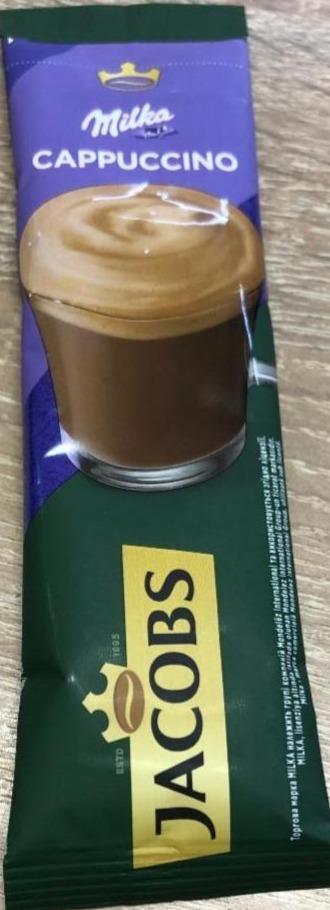 Фото - Напиток кофейный растворимый Милка капучино с какао Jacobs
