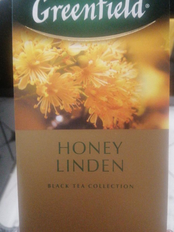 Фото - чай черный байховый мелкий с растительными компонентами и ароматом меда Honey Linden Greenfield