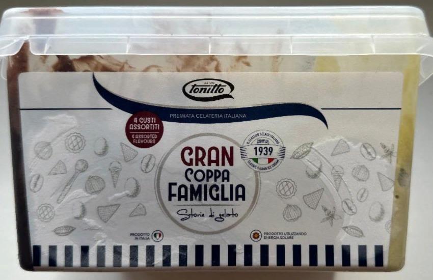Фото - Мороженое Gran Coppa Famiglia 4 вкуса Tonitto