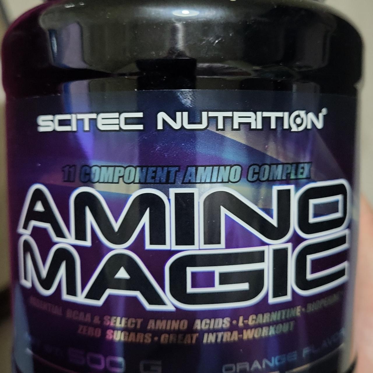 Фото - аминокислоты Amino Magic со вкусом апельсина от Scitec Nutrition