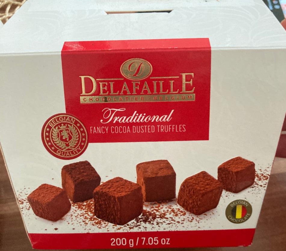 Фото - Конфеты шоколадные трюфели Traditional Delafaille