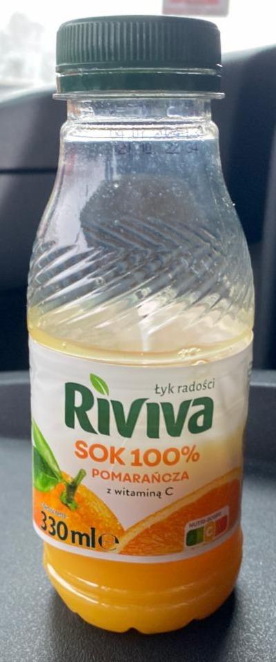 Фото - Сок апельсиновый 100% Riviva