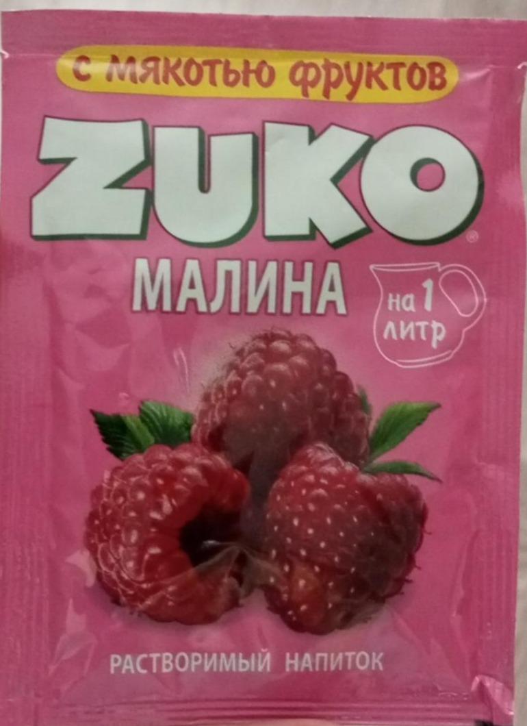 Фото - Растворимый напиток малина Zuko