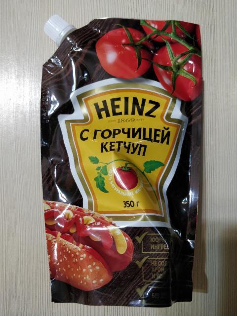 Фото - кетчуп с горчицей Heinz