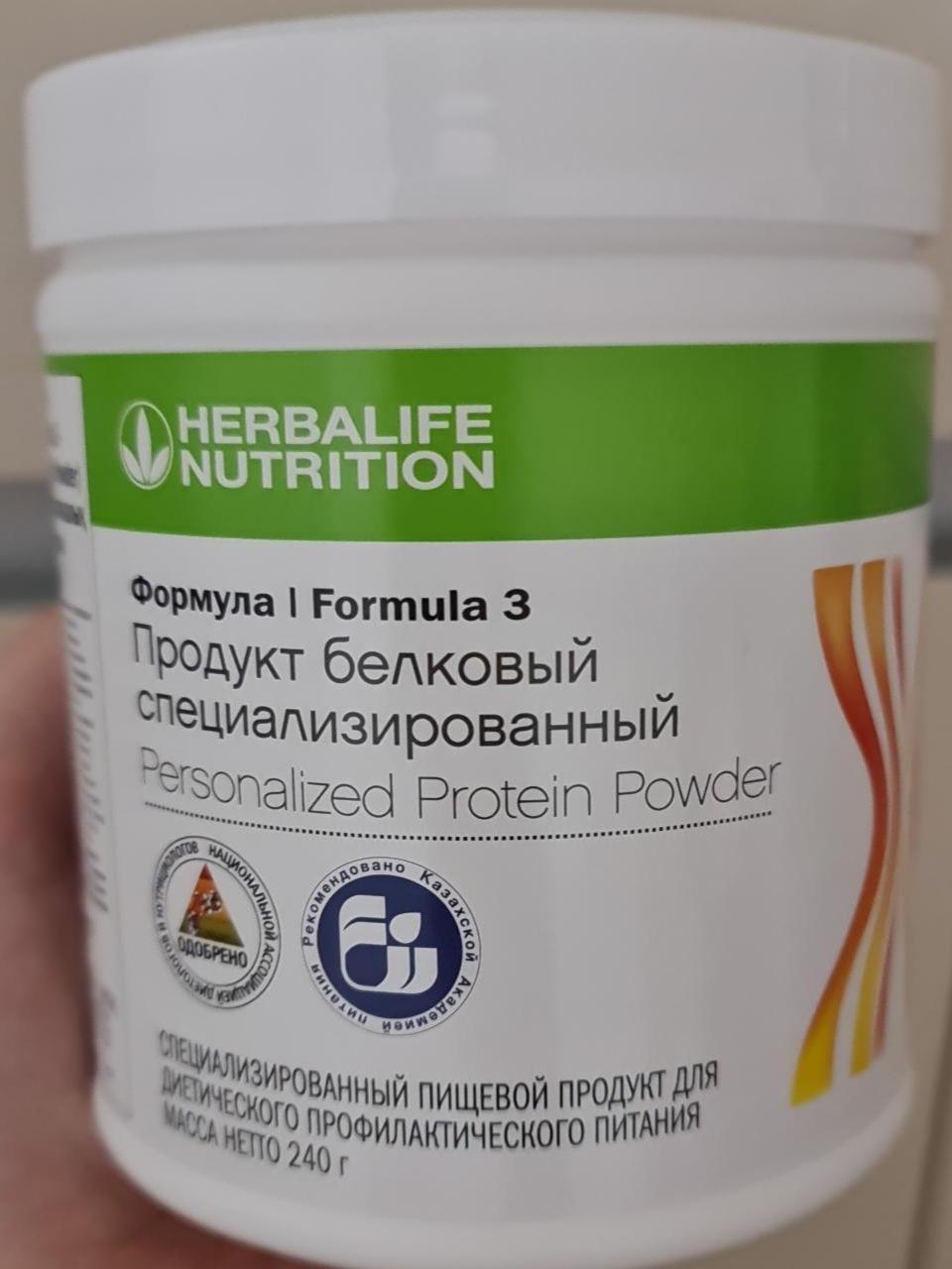 Фото - Формула 3 продукт белковый специализированный Herbalife